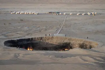 Image 3-Day Turkmenistan Transit Tour from Ashgabat to Khiva or Nukus via Darvaza 2