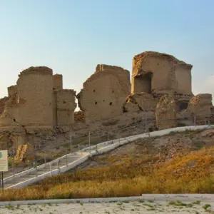 5-Day Turkmenistan Tour from Bukhara to Khiva or Nukus via Merv, Darvaza & Kunya-Urgench